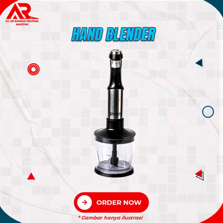 Hand Blender Signora - samping