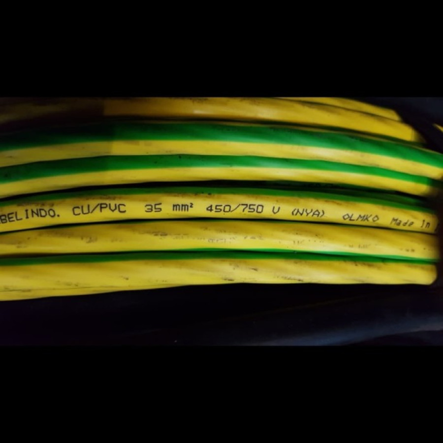Kabel Grounding NYA 35mm SUPREME KABELINDO 1x35mm