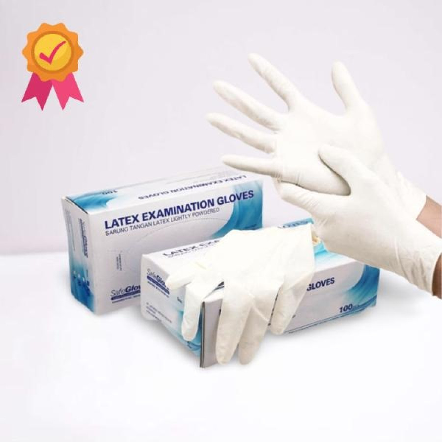 Sarung Tangan Latex Safeglove