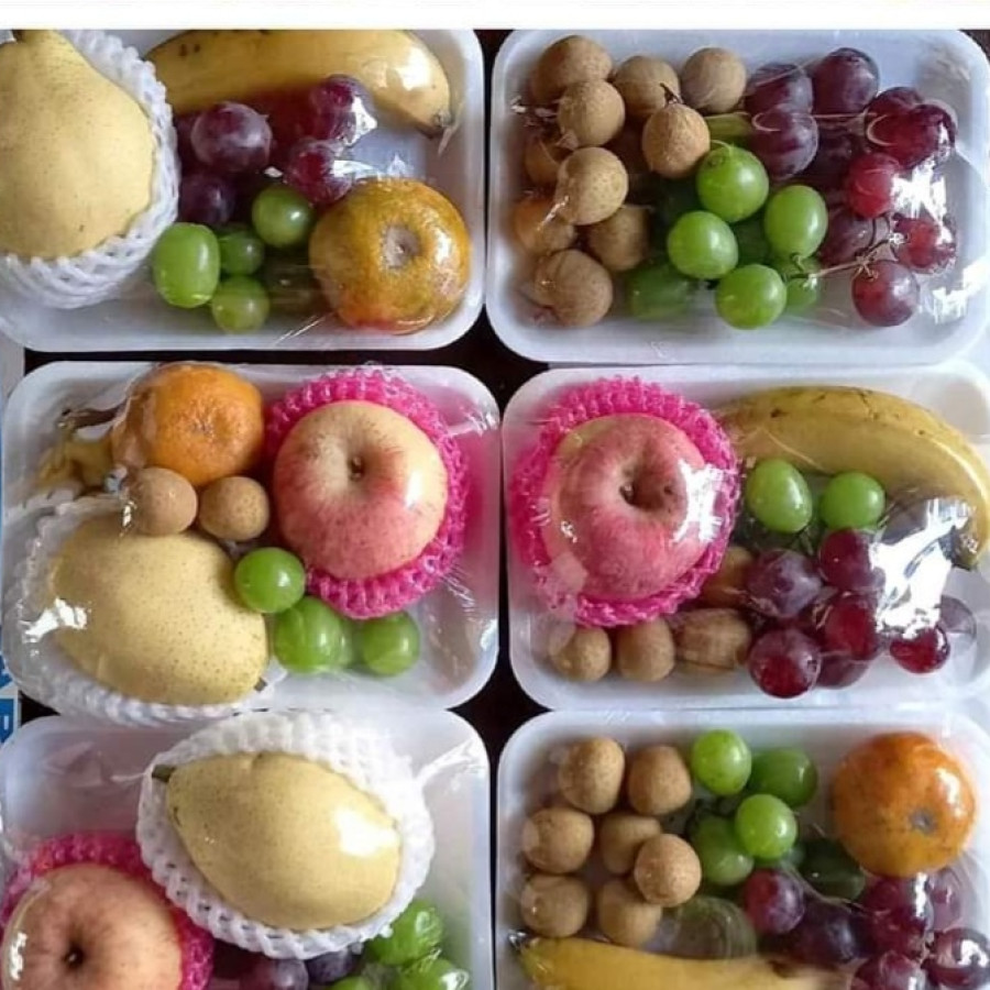 Paket buah sehat 5jenis - detail