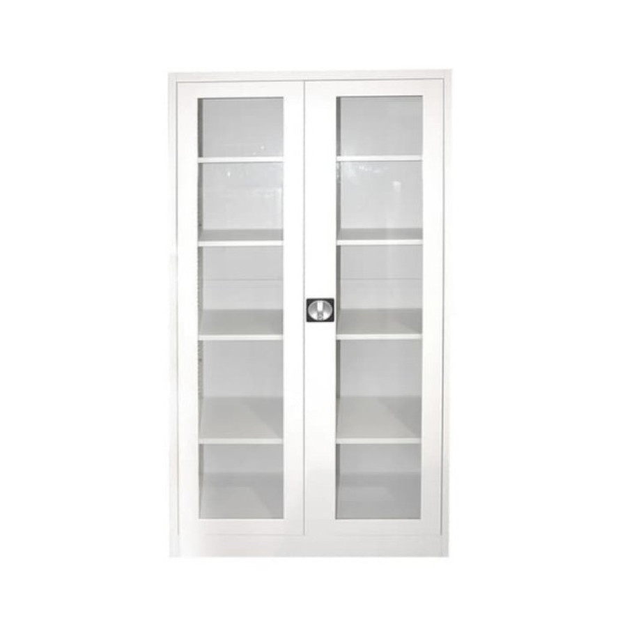 LEMARI BESI KACA SWING (FILLING CABINET) - utama