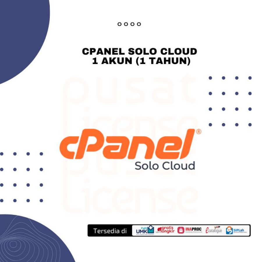 cpanel cloud solo 1 akun (1 tahun)