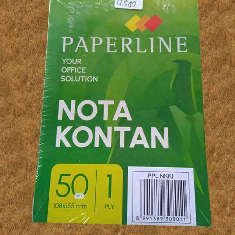 nota 1 ply kecil paperline