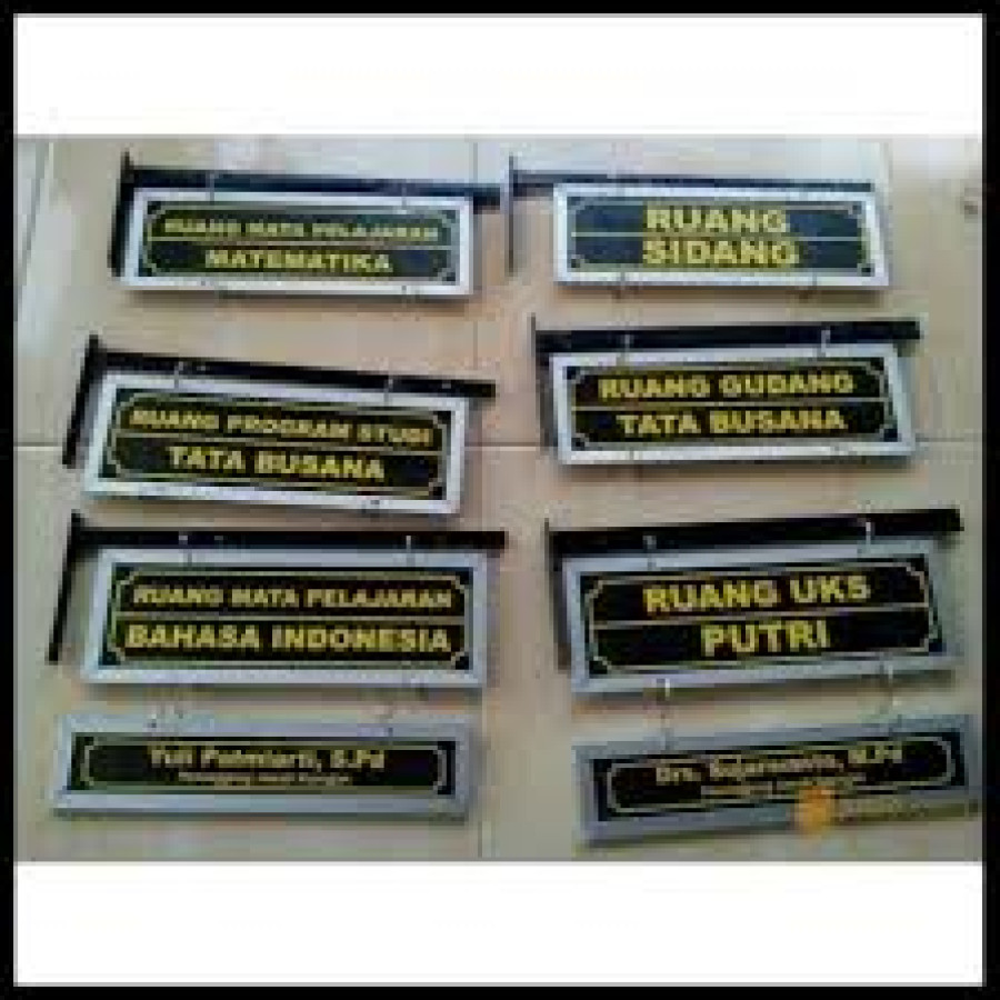 PAKET PAPAN NAMA RUANGAN