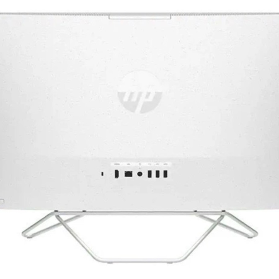HP AIO PC 24-CB1999 White Core i5 1235U Octacore Win11 OHS (23.8" FHD IPS/UMA/1TB SSD/16GB) - depan