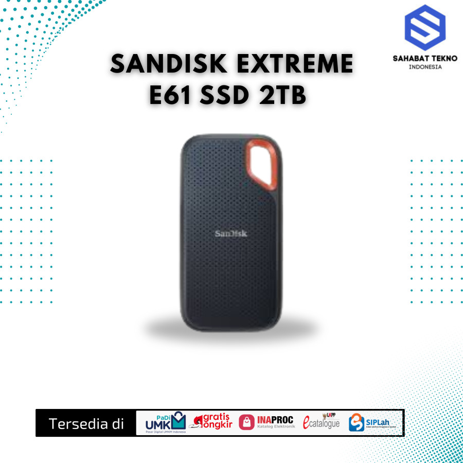SSD SANDISK EXTREME E61 - 2TB