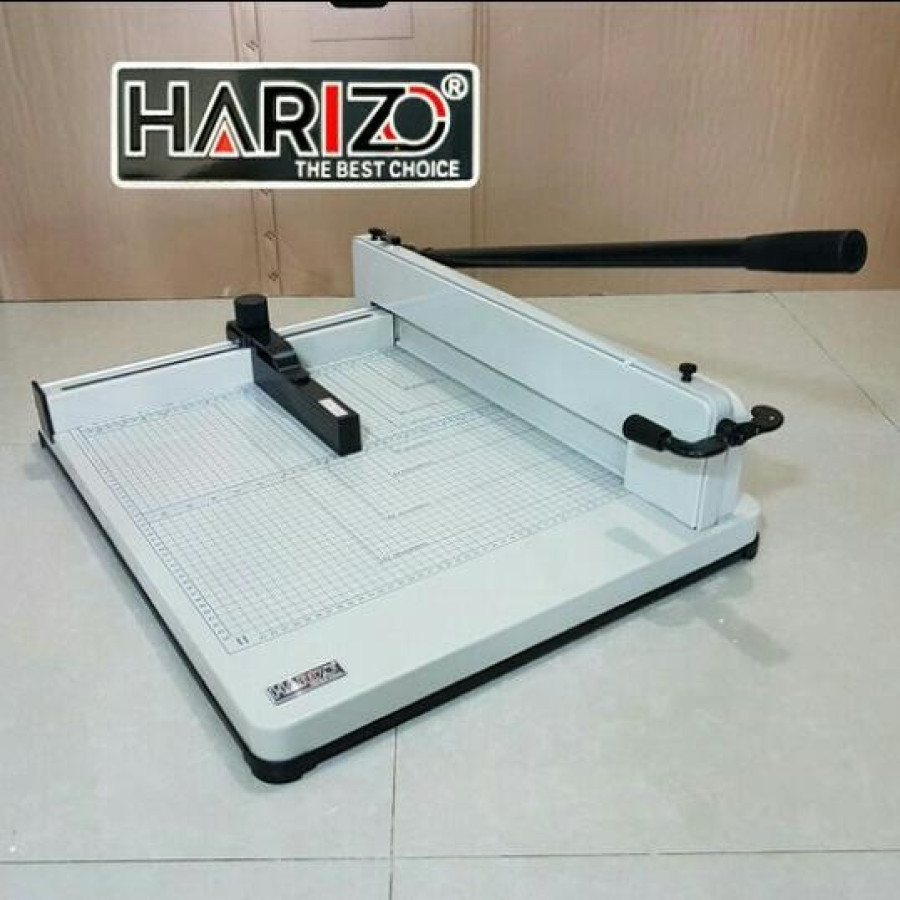 Mesin Pemotong Kertas 858 Kapasitas 1 Rim Merk HARIZO - samping