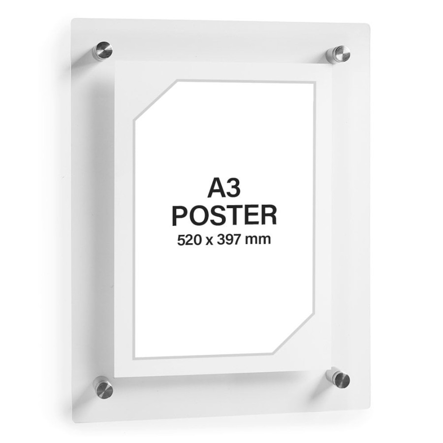 Souvenir Acrylic Display Wall Poster + Tas - utama