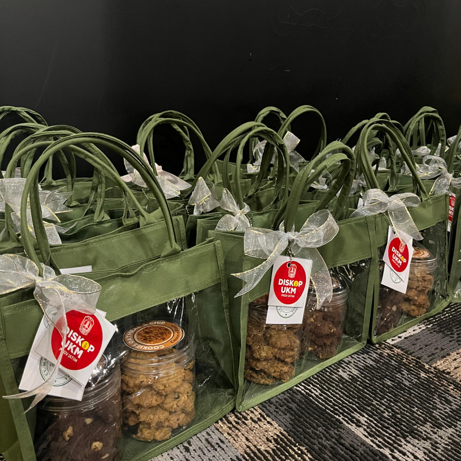 BAHAN BAKU PELATIHAN ANEKA COOKIES/KERIPIK - samping