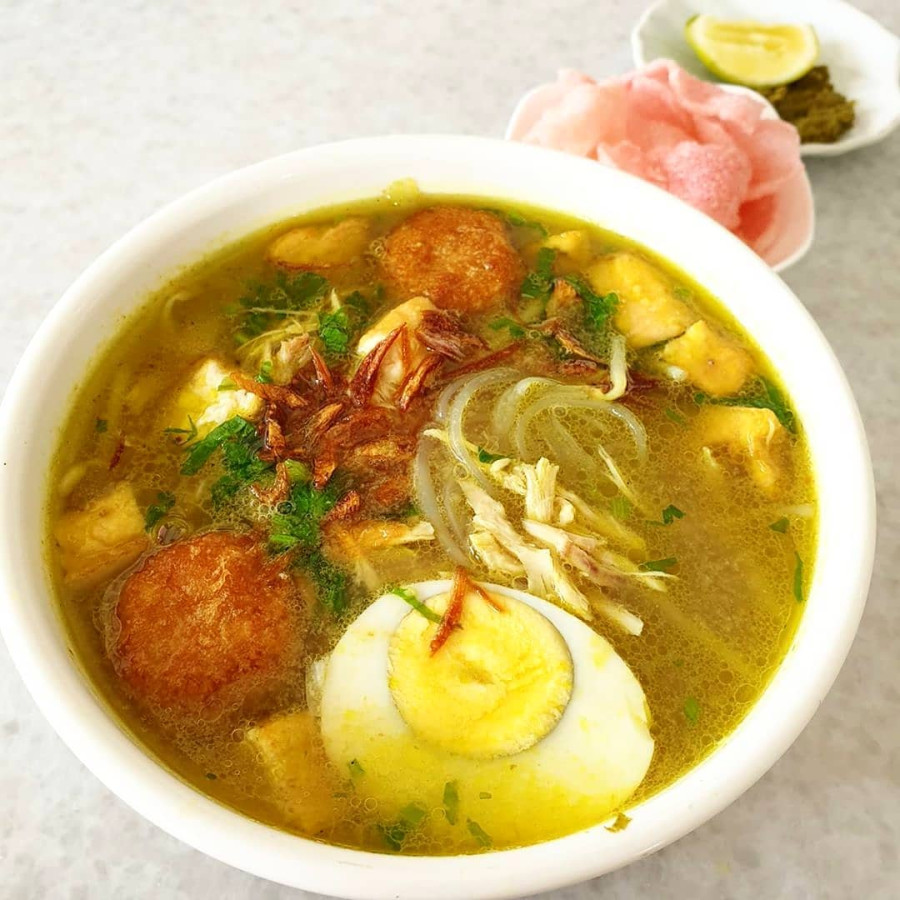 Nasi bungkus catering kemuning - samping