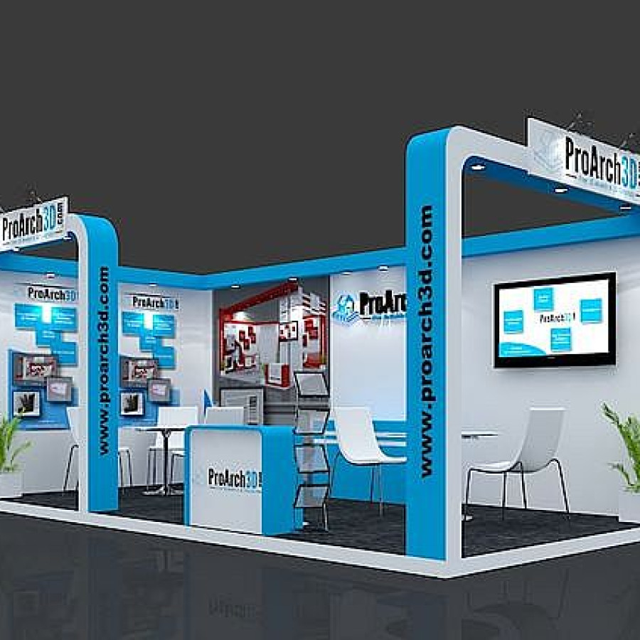 Booth Pameran Spesial Desain A - utama