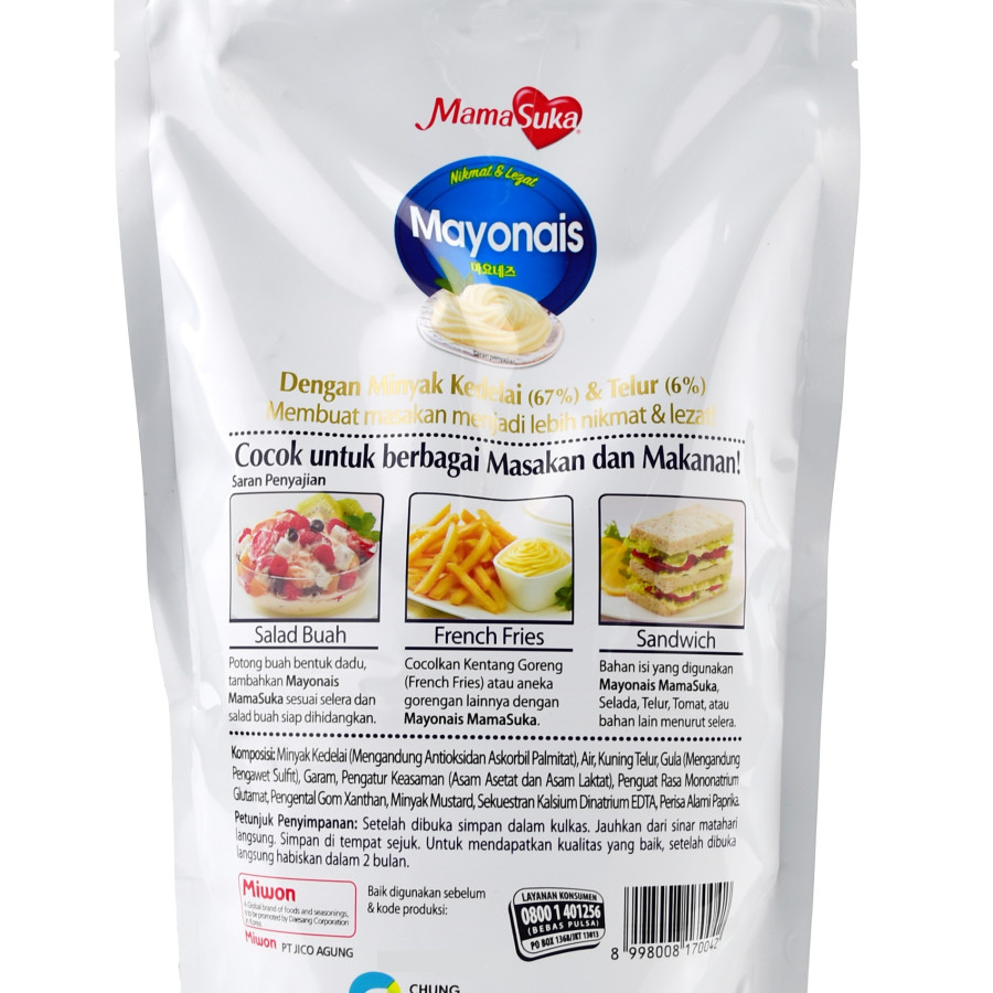 Mayonaise Mamasuka - 1 Kg - utama