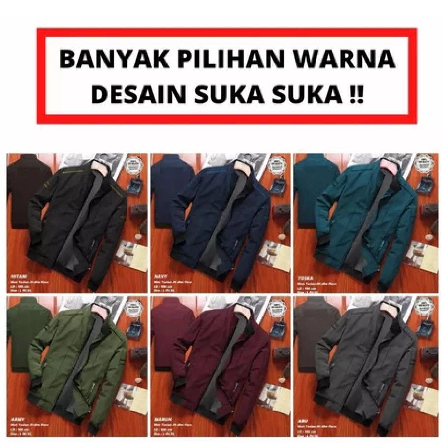 JAKET CUSTOM SUKA SUKA / JAKET CUSTOM SENDIRI // OJOL /ORGANISASI - detail