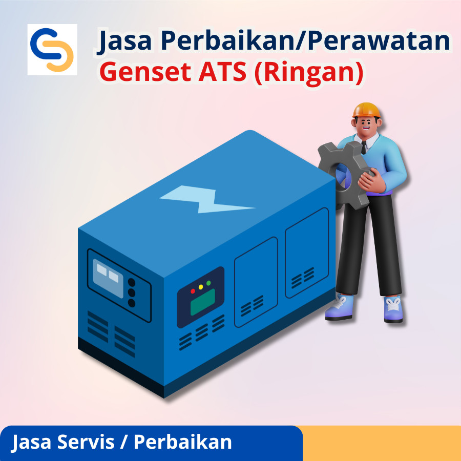 Jasa Perbaikan Perawatan Genset ATS (Ringan)