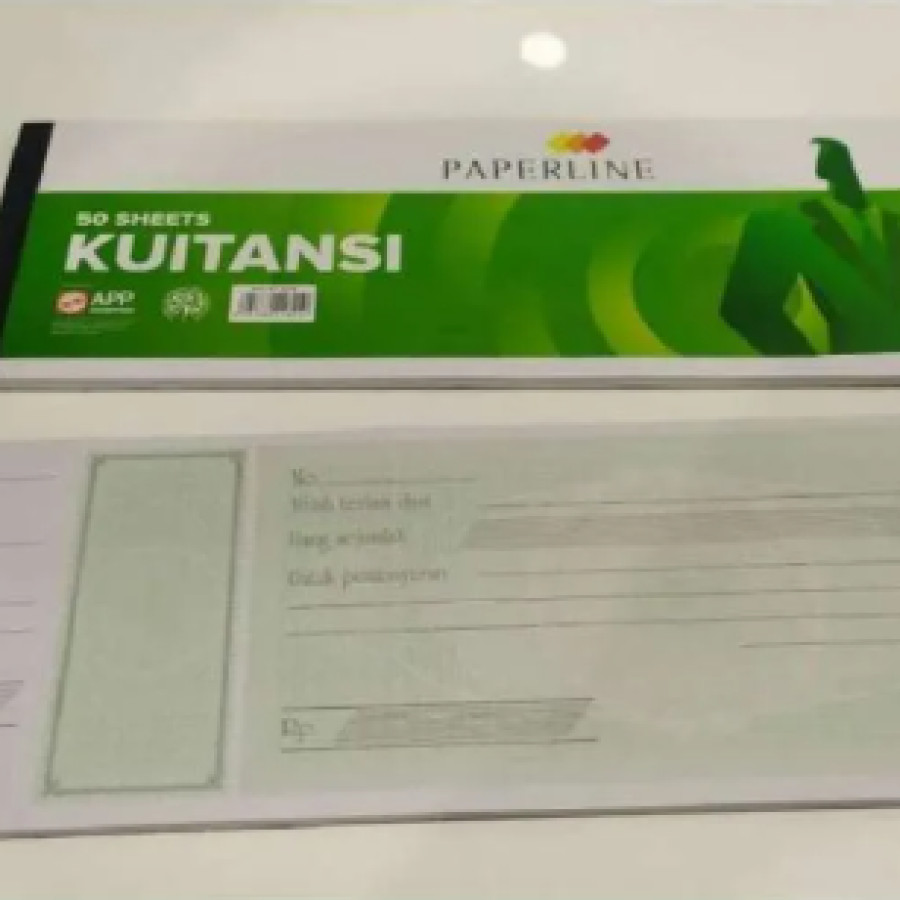 Buku Kuitansi Paperline Rose KT50B 40 Lembar - depan