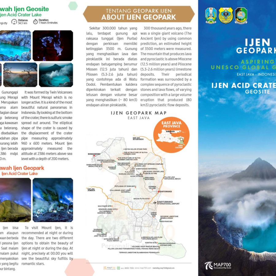 Cetak Leaflet Geopark - utama