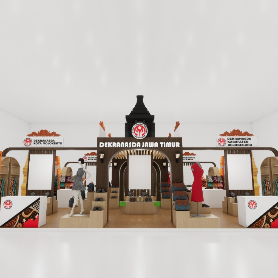 Dekorasi Stand Pameran - depan