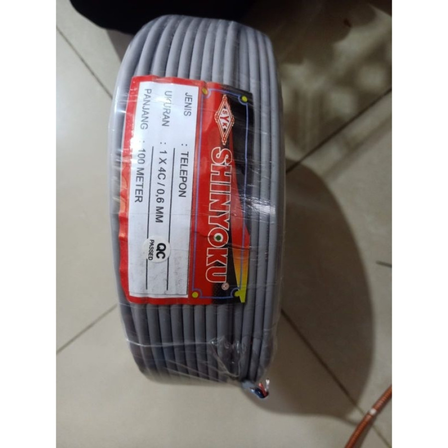 Kabel Telepon Sinyoku isi 4 - depan