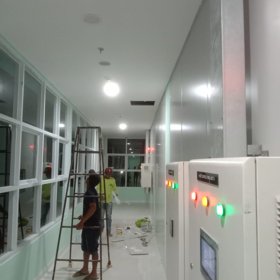 PEMELIHARAAN LOBI / KORIDOR TANGGA UTAMA, RUANG DOKTER DAN PERAWAT, TANGGA DEPAN DAN BELAKANG - utama