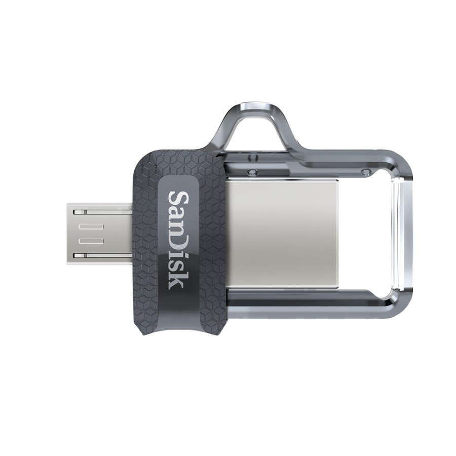 Flashdisk SanDisk Dual Drive SDDD3 M3.0 - 128GB - depan