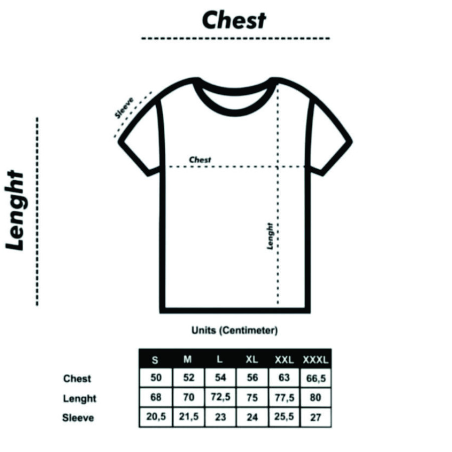 Kaos Oblong Combet 24 s / 30s premium - detail