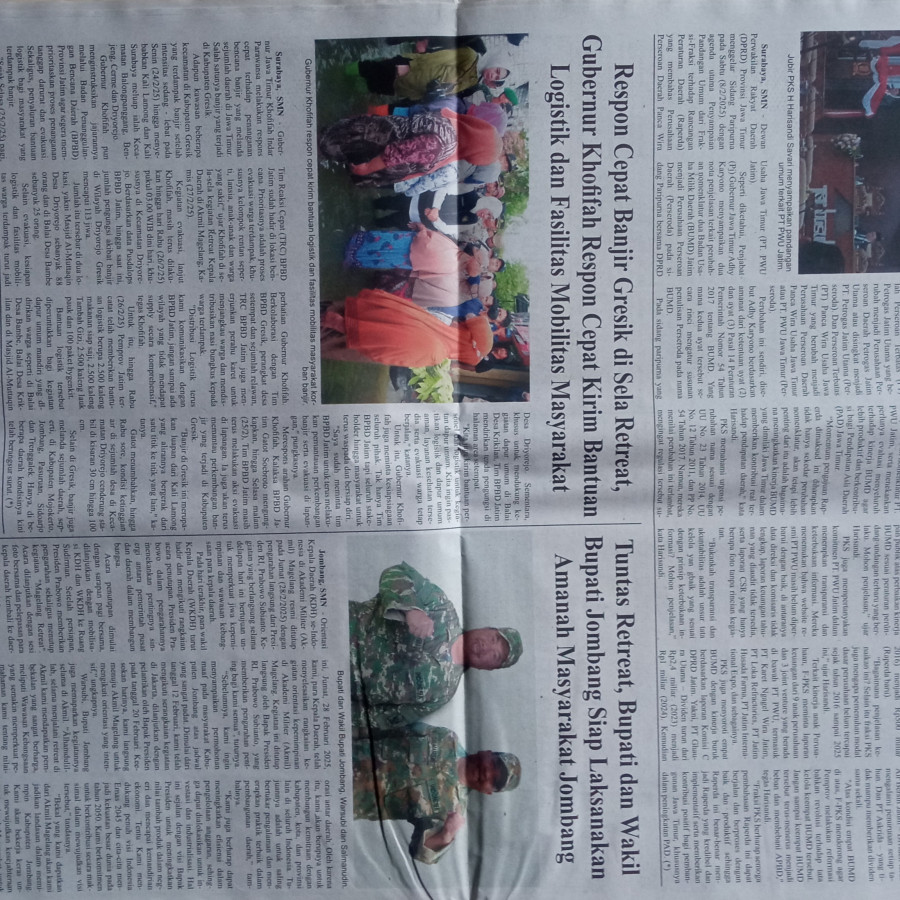 Berita ADVERTORIAL 1/2 Halaman Cetak - depan