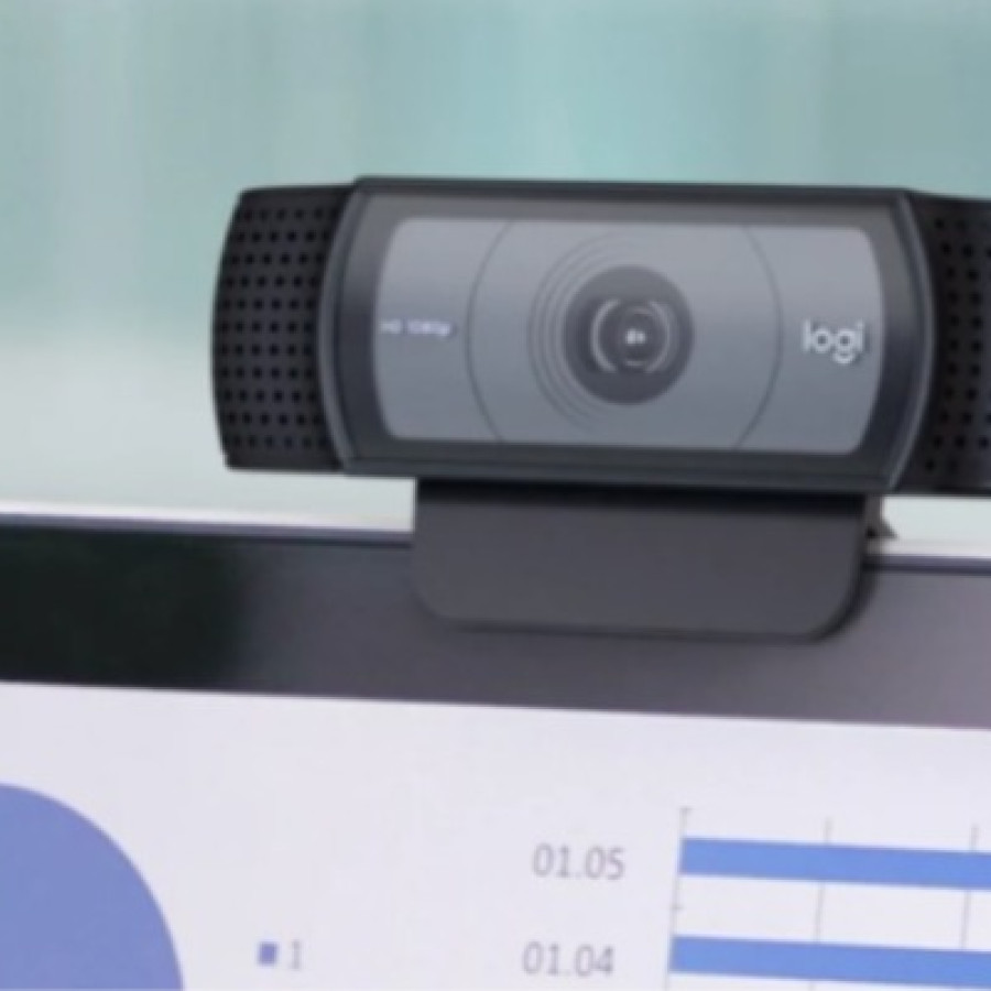 Logitech C920e HD Webcam - samping