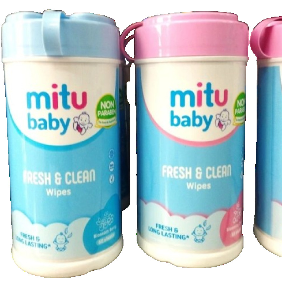 Tissue Basah 60 lembar merk Mitu baby