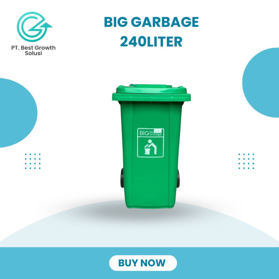 Tempat Sampah BIG GARBAGE 240Liter