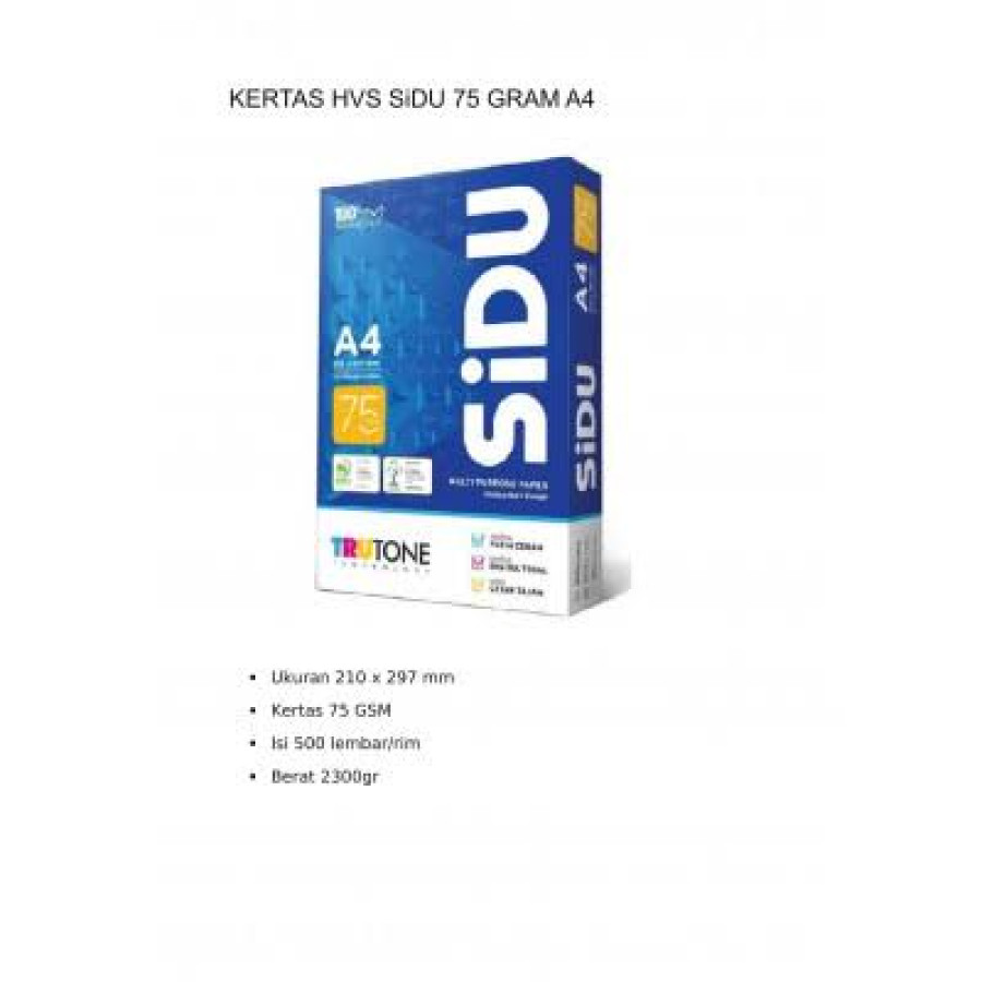 SIDU HVS A4 60/70 - detail