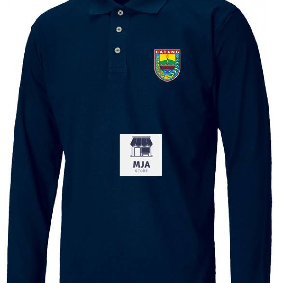 Kaos Kerah Lengan Panjang