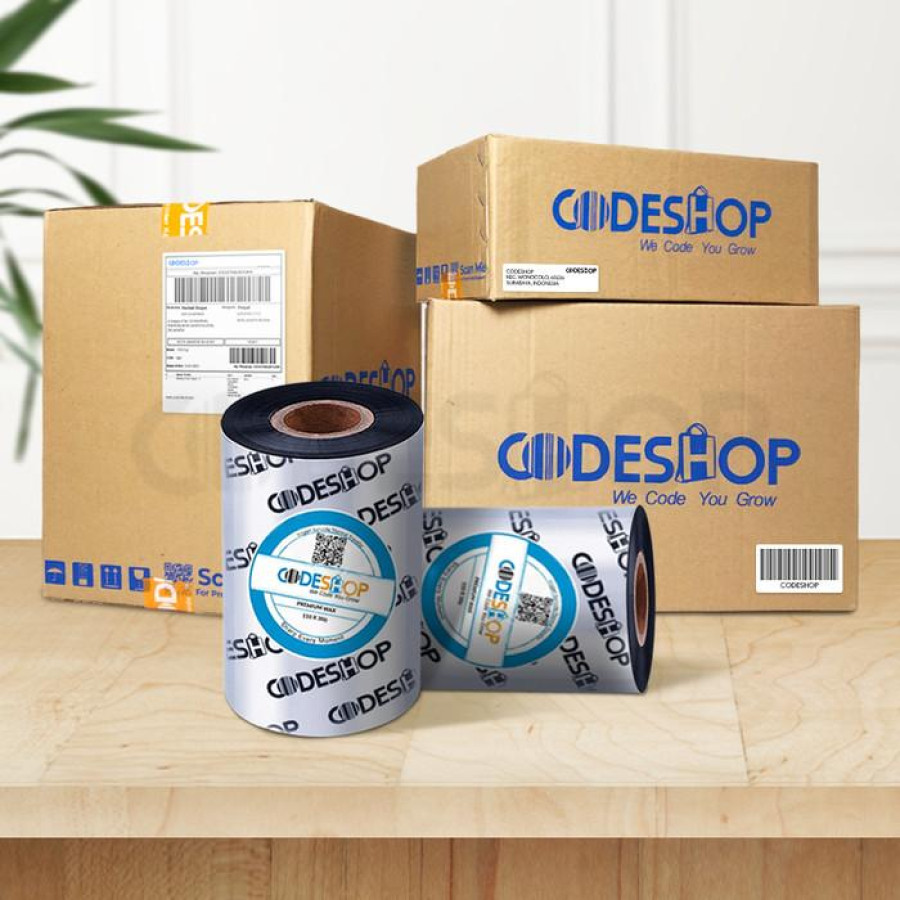 Tinta Thermal Barcode Codeshop - samping