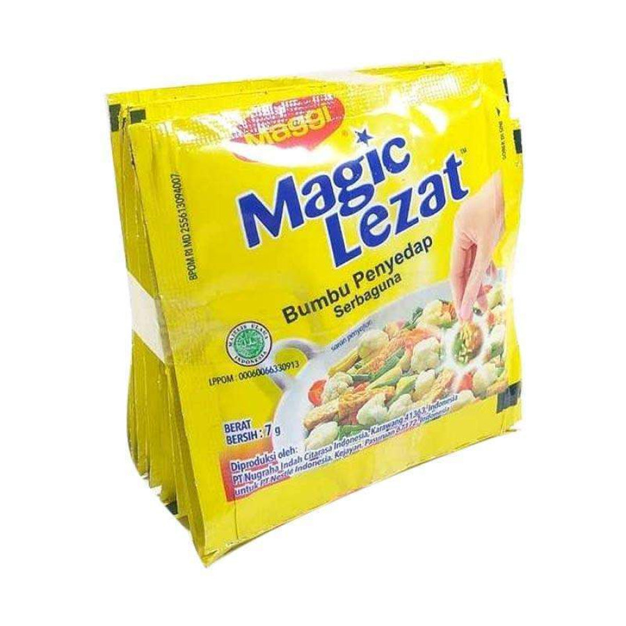 Penyedap Rasa Magic Lezat Renceng - depan