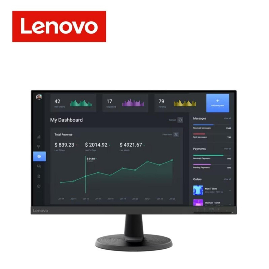 Monitor 24Inch Lenovo D24