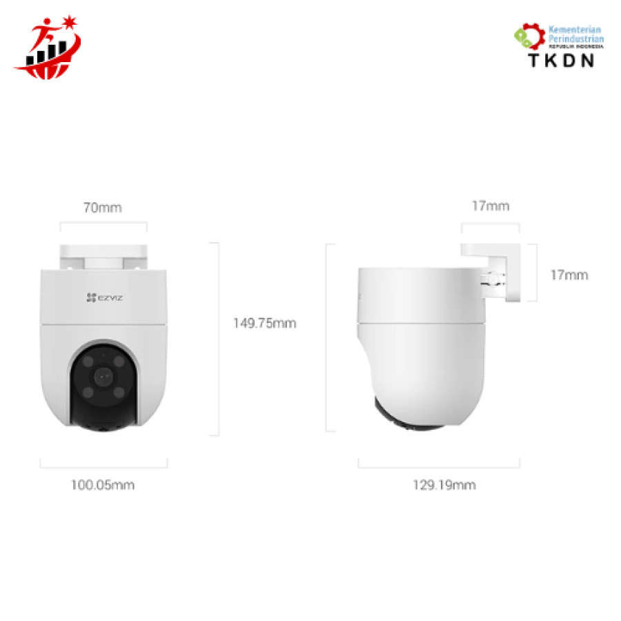 CCTV Outdoor Ezviz - depan