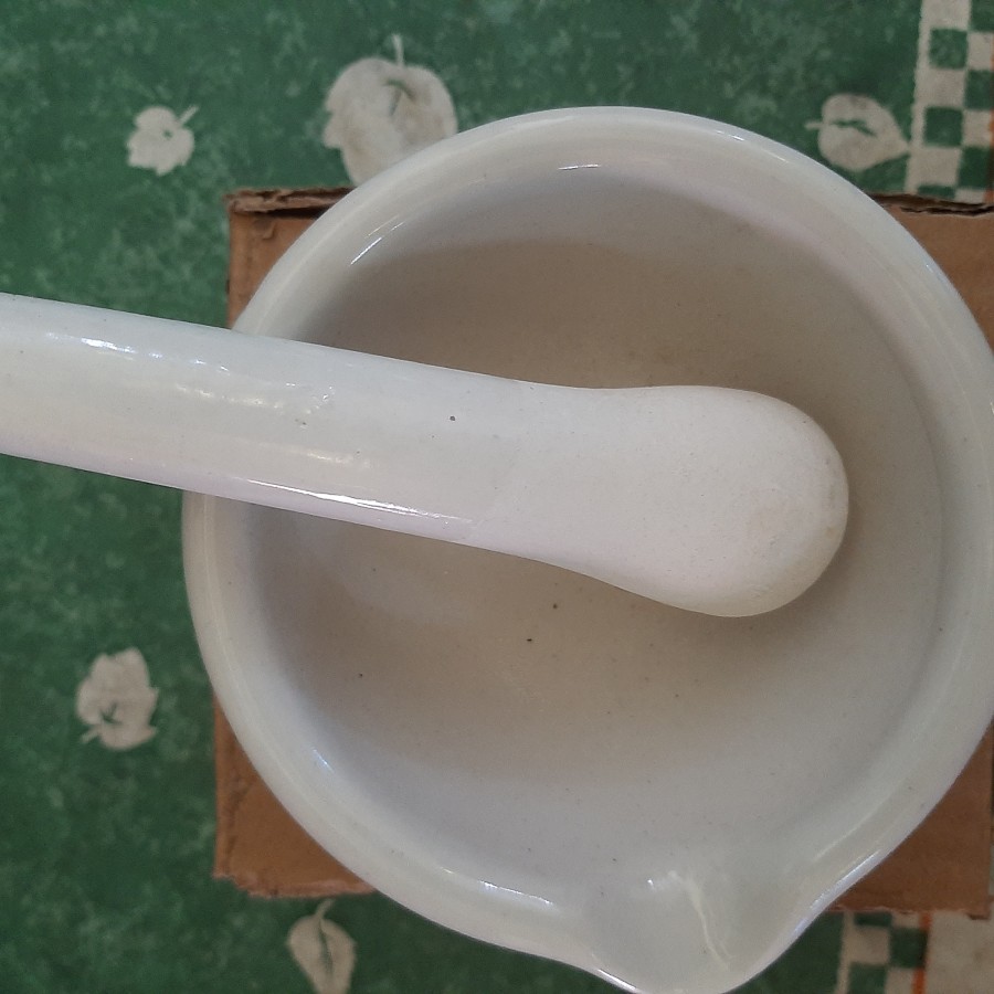 Mortar + alu diameter 10 cm