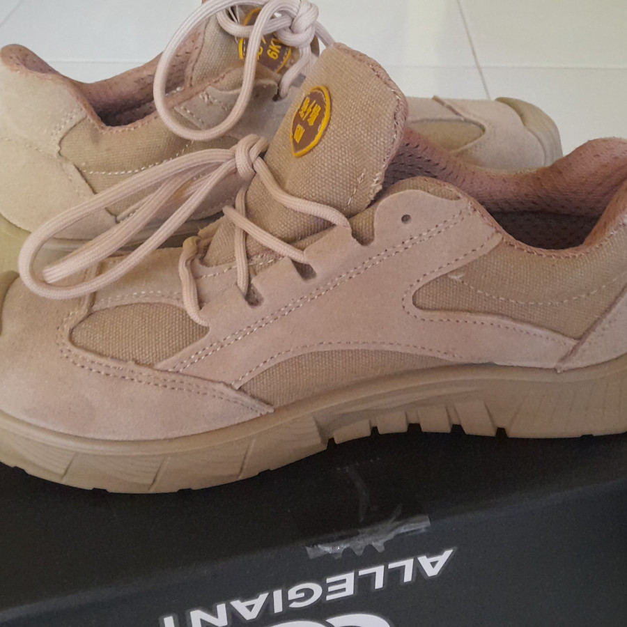 Sepatu Safety casual Outdor# Sepatu Kerja #Sepatu - samping