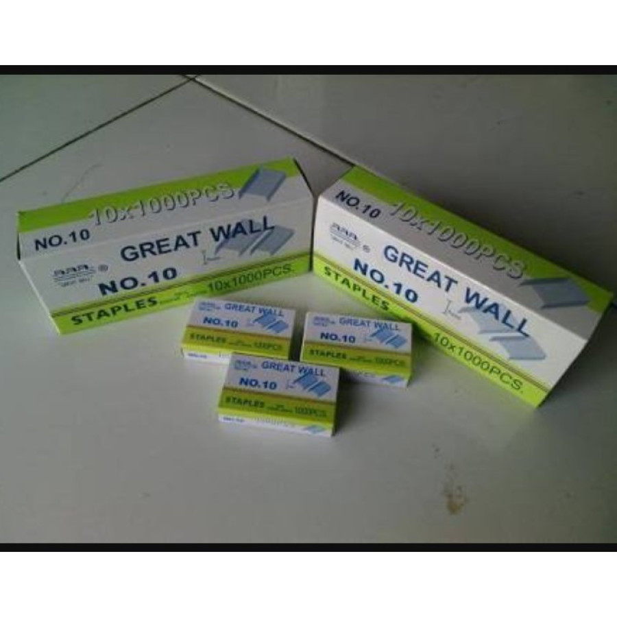 Isi Staples Kecil merk Great Wall