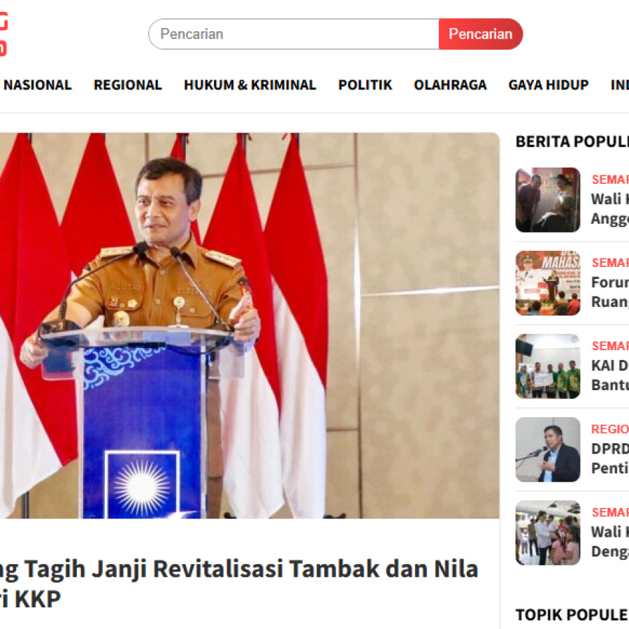 Publikasi Artikel di Media Online Semarangupdate.com
