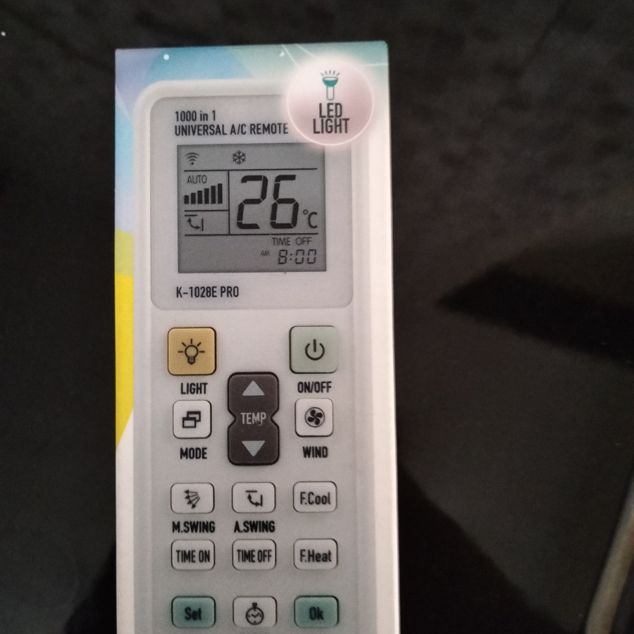 REMOT AC UNIVERSAL - samping