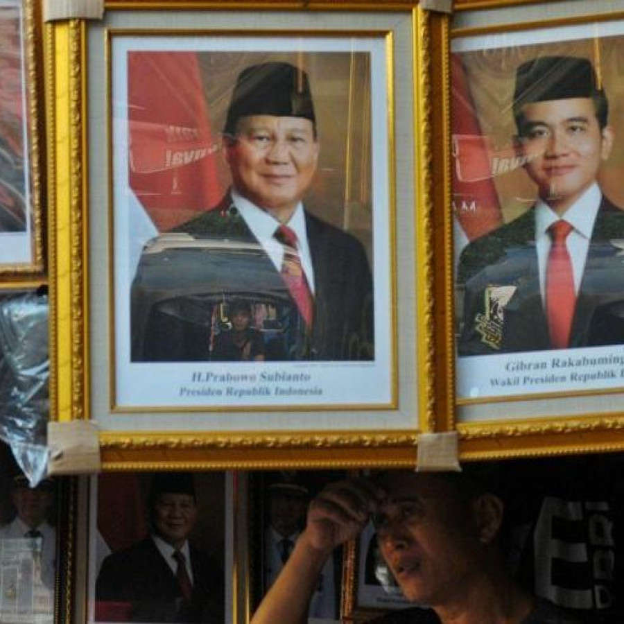 Foto Presiden dan Wakil Presiden 12RS + Bingkai