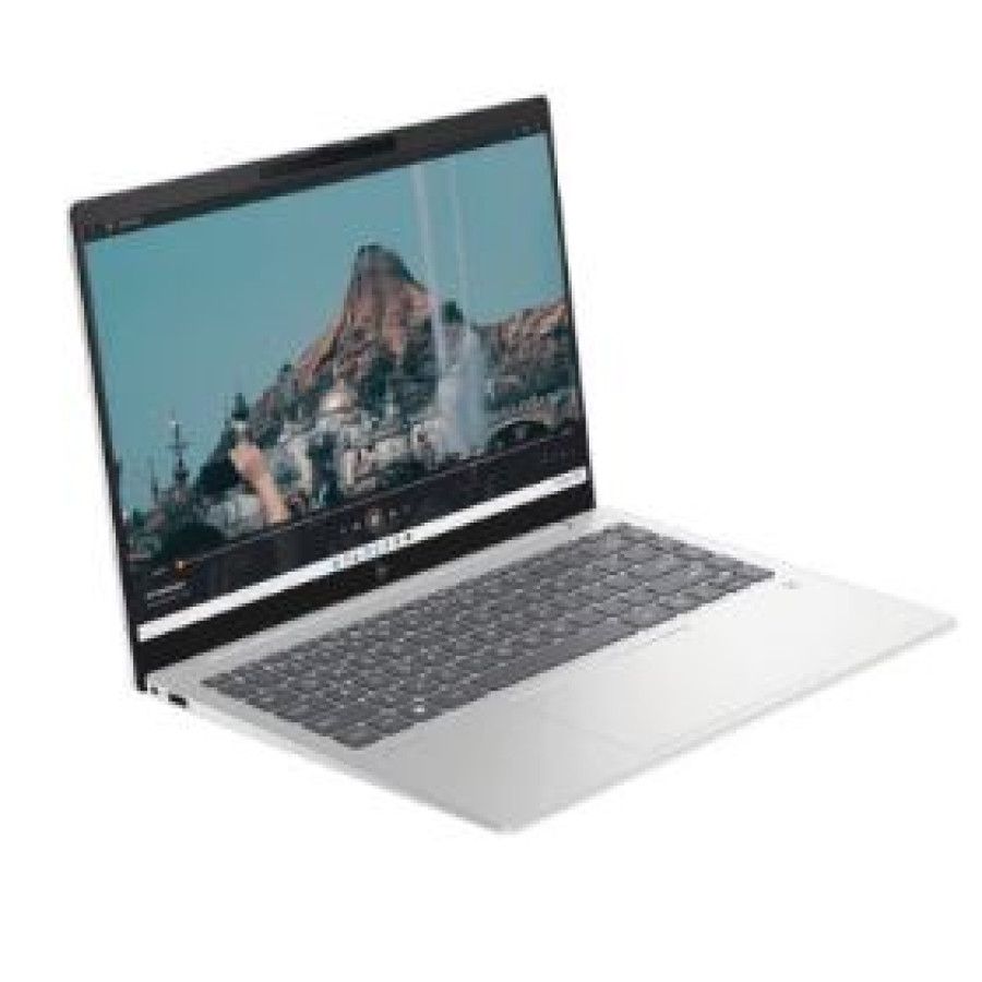 HP PAVILION PLUS LAPTOP 14-EY0013AU R7 - 7840U SILVER - depan