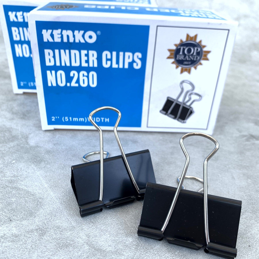 Binder Klip Kenko No. 260 - depan