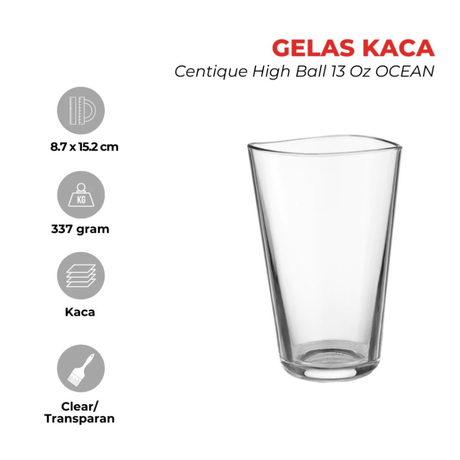 Gelas High Ball 13 Oz