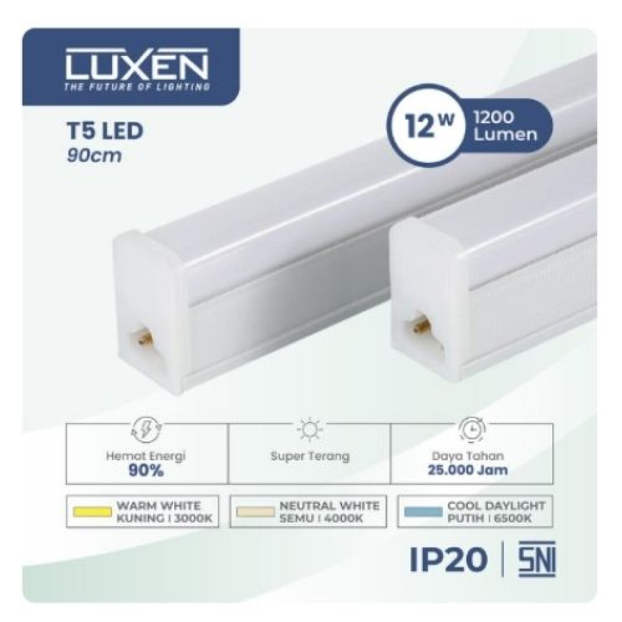 Lampu TL LUXEN 12 WATT