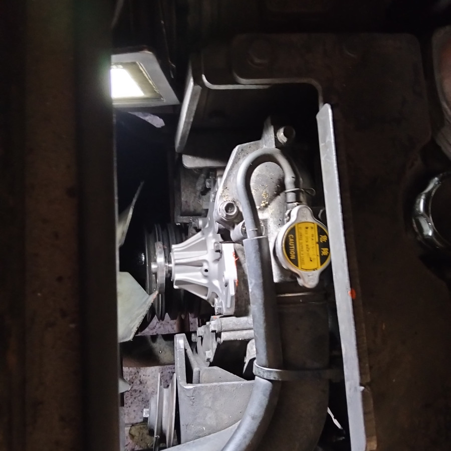 JASA GANTI WATERPUMP - depan