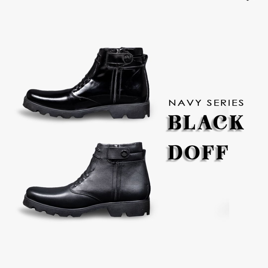 SEPATU PDH KOMANDO TNI/POLRI/POLSUS - depan