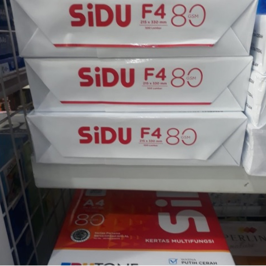 Kertas HVS F4 Folio 80 gsm Sinar Dunia - depan