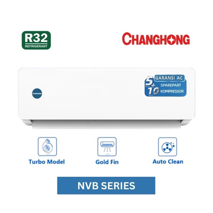 CHANGHONG AC 2 PK STANDARD INDOOR + OUTDOOR - depan