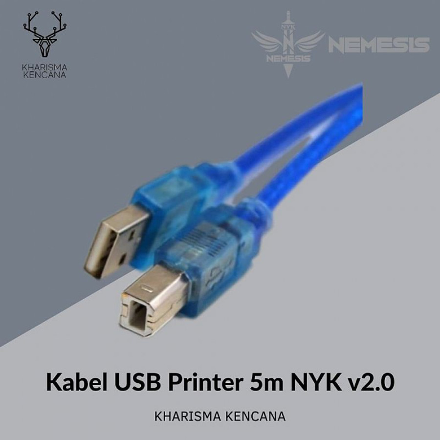 NYK - Kabel USB Printer 5M - depan